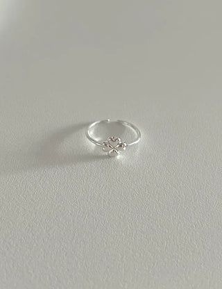 Silver 925 Four-Leaf Clover Sterling Silver Friendship Ring Recommendation
