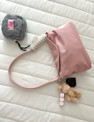 Heart Waffle Clicker Keyholder Keycap Bag Keyring