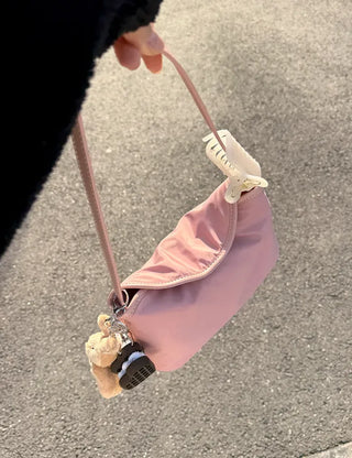 Heart Waffle Clicker Keyholder Keycap Bag Keyring