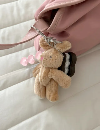 Water Heart Keycap Keyholder Keyring Bag Charm