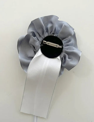3 Types Rosette Keyholder, Ribbon Keyring, Brooch, Bag Charm