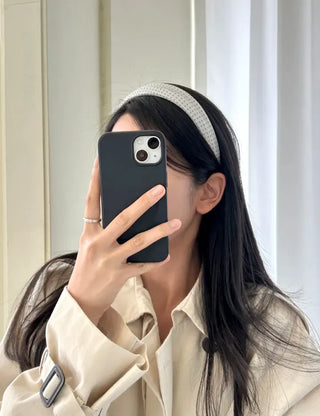 Dot headband headband pleated spring bandana