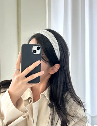 Dot headband headband pleated spring bandana