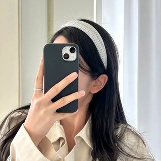 Dot headband headband pleated spring bandana