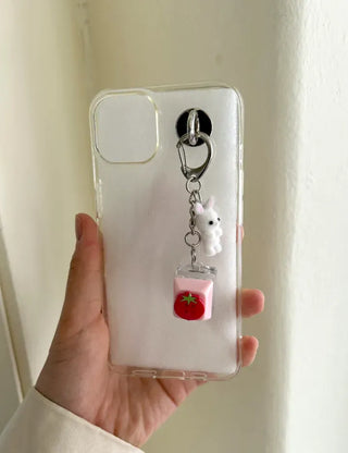 Tomato Rabbit Doll Keyring Keycap Keyholder Keyring