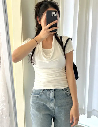 Box nylon shoulder bag square zipper daily bag