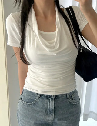 Box nylon shoulder bag square zipper daily bag