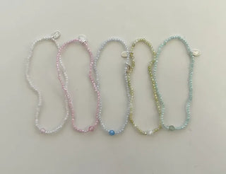 Merry Shop Silver Charm Bead Bracelet Crystal Summer