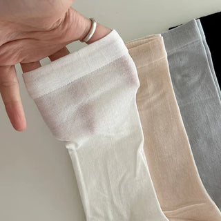 Silk see-through socks silk summer stockings
