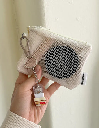Toast Keycap Keyring Keyholder Clicker LED