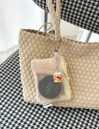 Toast Keycap Keyring Keyholder Clicker LED