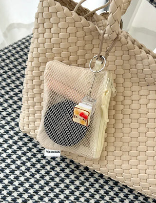 Toast Keycap Keyring Keyholder Clicker LED