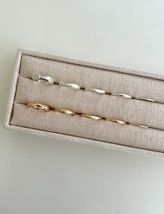 Matte Layered Rings Matte Fashion Rings