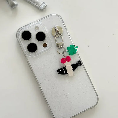 Protection Pollack Keyring Four-Leaf Clover Keyholder