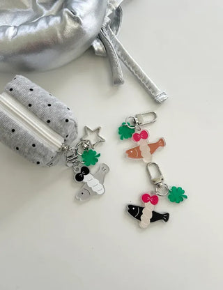 Protection Pollack Keyring Four-Leaf Clover Keyholder