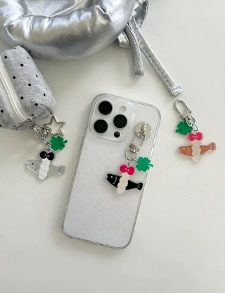 Protection Pollack Keyring Four-Leaf Clover Keyholder