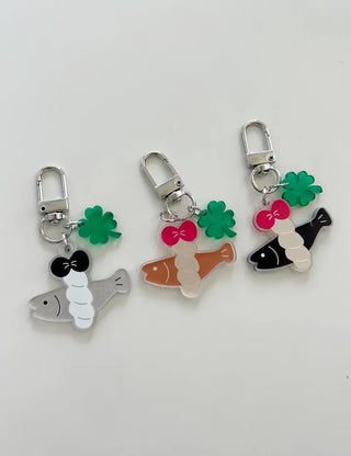 Protection Pollack Keyring Four-Leaf Clover Keyholder
