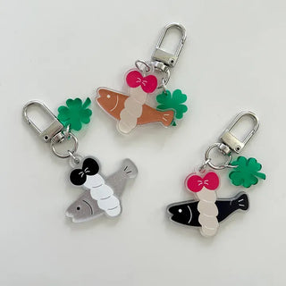 Protection Pollack Keyring Four-Leaf Clover Keyholder