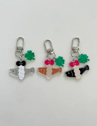 Protection Pollack Keyring Four-Leaf Clover Keyholder