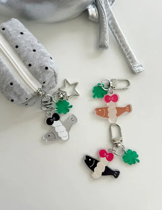 Protection Pollack Keyring Four-Leaf Clover Keyholder