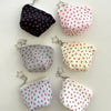 Cherry Pouch Mini Fabric Coin Purse Keyring