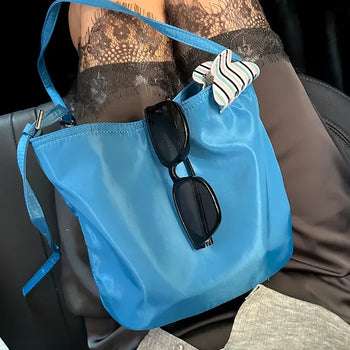 Square Crossbody Nylon Bag Daily Shoulder Bag