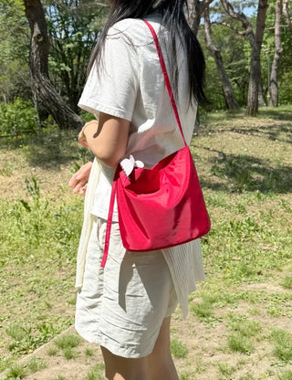 Square Crossbody Nylon Bag Daily Shoulder Bag