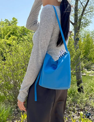 Square Crossbody Nylon Bag Daily Shoulder Bag