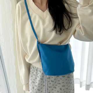 Square Crossbody Nylon Bag Daily Shoulder Bag