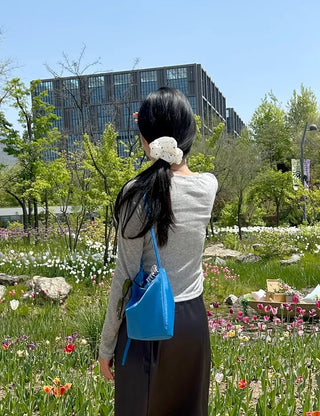 Square Crossbody Nylon Bag Daily Shoulder Bag