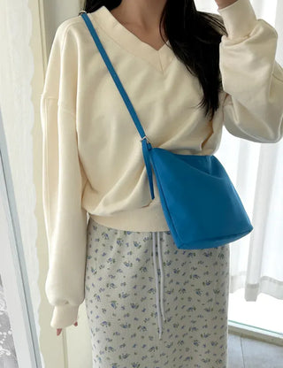 Square Crossbody Nylon Bag Daily Shoulder Bag
