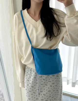 Square Crossbody Nylon Bag Daily Shoulder Bag