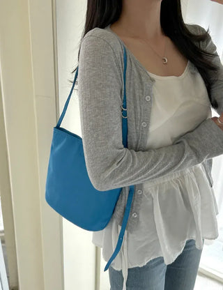 Square Crossbody Nylon Bag Daily Shoulder Bag