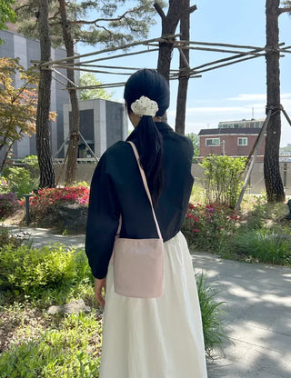Square Crossbody Nylon Bag Daily Shoulder Bag
