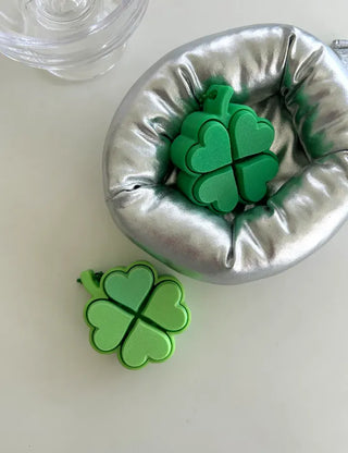 Big Four-Leaf Clover Clicker Keycap Bag Keyring Click
