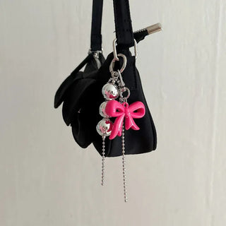 Bijou Ribbon Mini Keyring Phone Strap