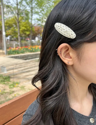 Piece Set Dot Button Hairpin Snap Pin Mini Hairpin