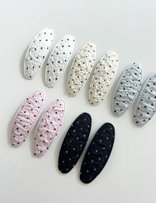 Piece Set Dot Button Hairpin Snap Pin Mini Hairpin