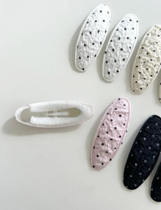 Piece Set Dot Button Hairpin Snap Pin Mini Hairpin
