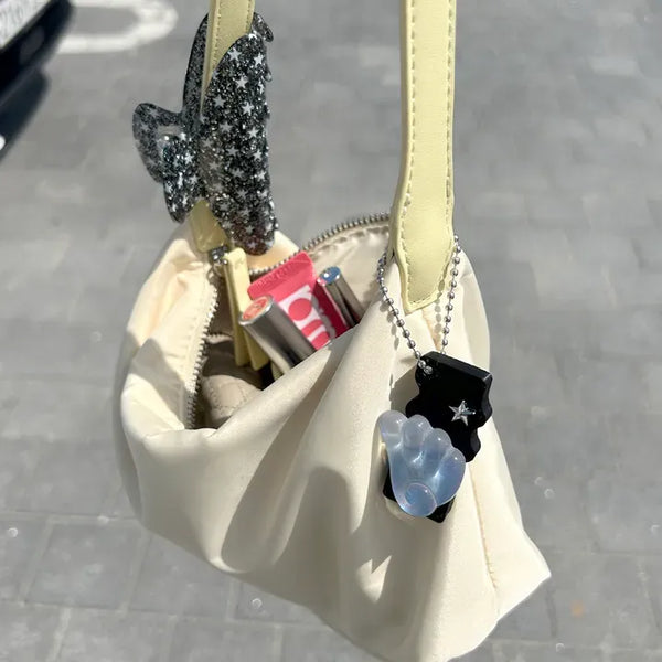 Mini hobo bag lightweight nylon bag tote bag summer