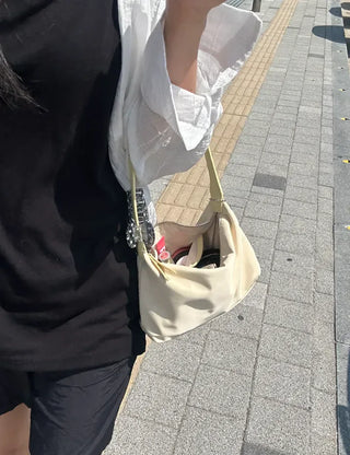 Mini hobo bag lightweight nylon bag tote bag summer