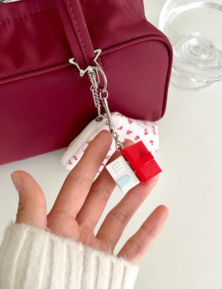 2 Types House Soap Clicker Keycap Bag Keyring