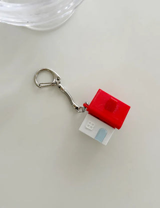 2 Types House Soap Clicker Keycap Bag Keyring