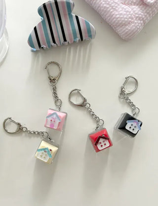 LED Gang House Keycap Keyholder Keyring