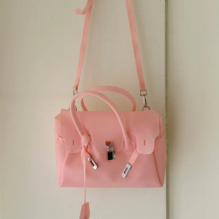 High Quality Jelly Tote Bag Blanc PVC Bag Crossbody Summer Medium