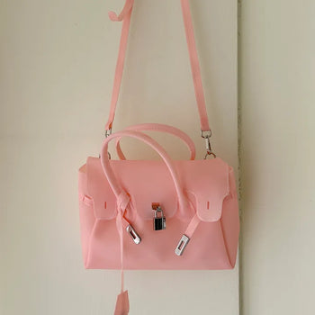 High Quality Jelly Tote Bag Blanc PVC Bag Crossbody Summer Medium