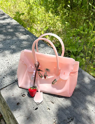High Quality Jelly Tote Bag Blanc PVC Bag Crossbody Summer Medium