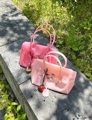 High Quality Jelly Tote Bag Blanc PVC Bag Crossbody Summer Medium