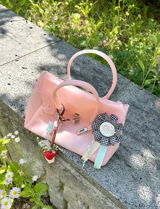High Quality Jelly Tote Bag Blanc PVC Bag Crossbody Summer Medium