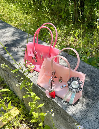 High Quality Jelly Tote Bag Blanc PVC Bag Crossbody Summer Medium